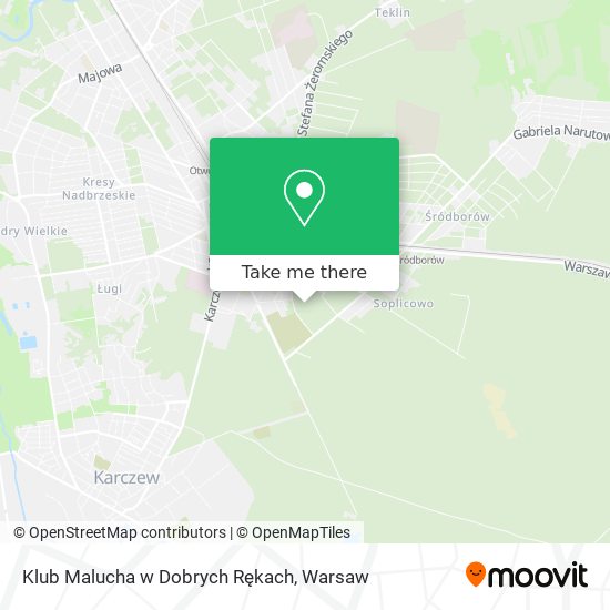 Klub Malucha w Dobrych Rękach map