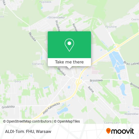 ALDI-Tom. FHU map