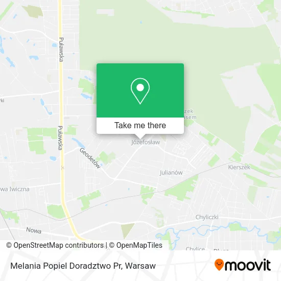 Melania Popiel Doradztwo Pr map