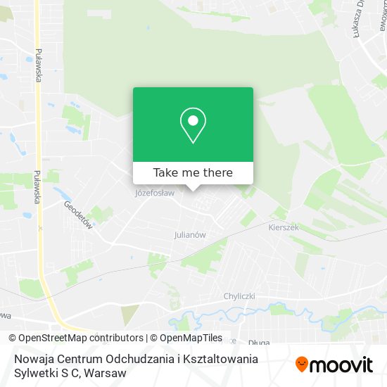 Nowaja Centrum Odchudzania i Ksztaltowania Sylwetki S C map