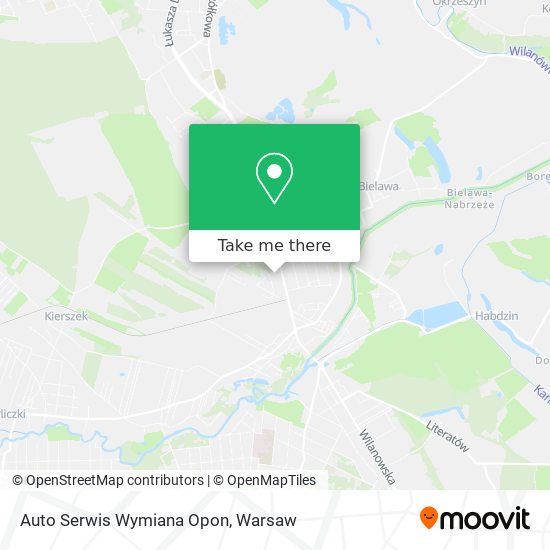 Auto Serwis Wymiana Opon map