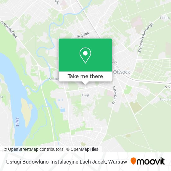 Usługi Budowlano-Instalacyjne Lach Jacek map