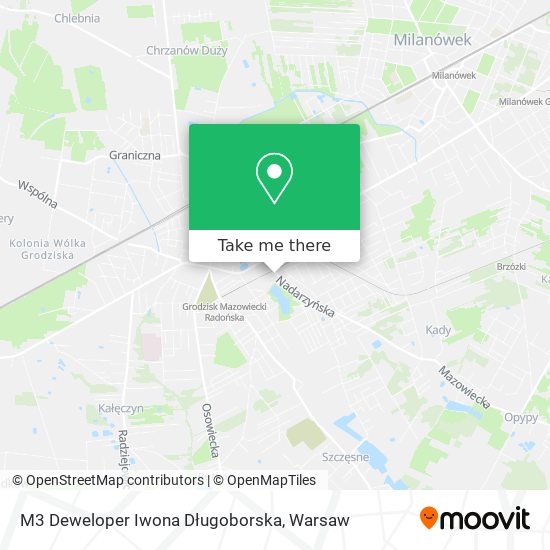 M3 Deweloper Iwona Długoborska map