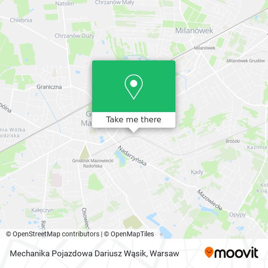 Mechanika Pojazdowa Dariusz Wąsik map