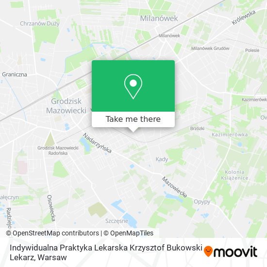 Indywidualna Praktyka Lekarska Krzysztof Bukowski Lekarz map