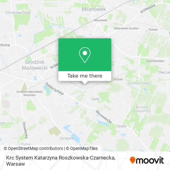 Krc System Katarzyna Roszkowska-Czarnecka map