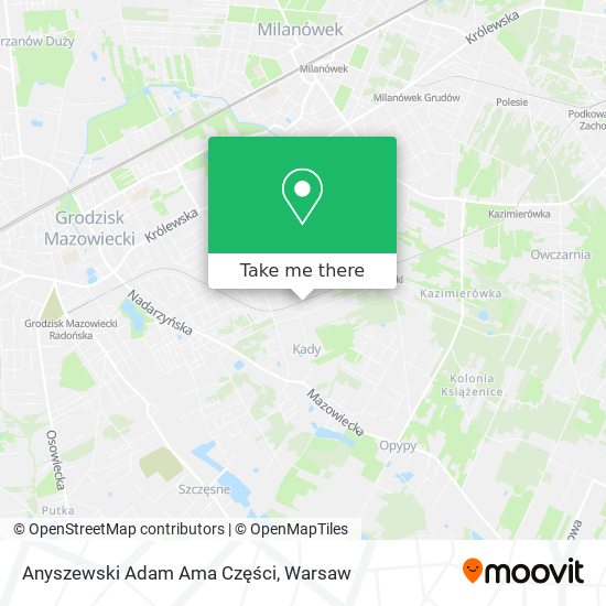 Anyszewski Adam Ama Części map