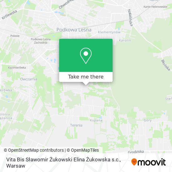 Vita Bis Sławomir Żukowski Elina Żukowska s.c. map