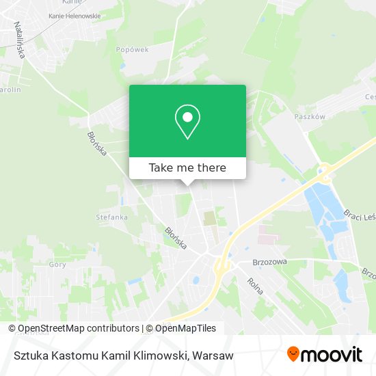 Sztuka Kastomu Kamil Klimowski map