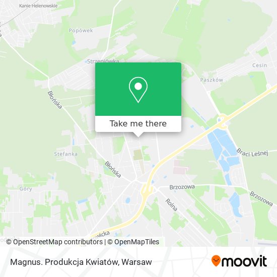 Карта Magnus. Produkcja Kwiatów