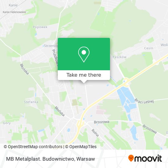 MB Metalplast. Budownictwo map