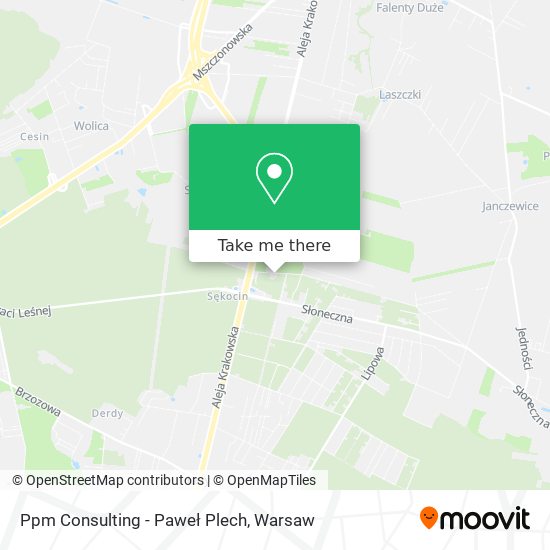 Ppm Consulting - Paweł Plech map