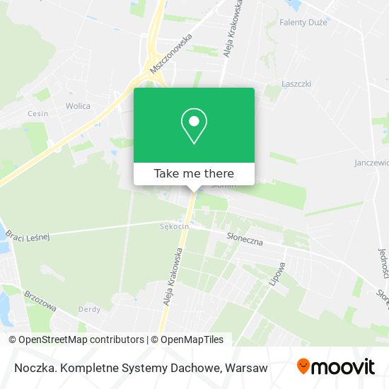 Noczka. Kompletne Systemy Dachowe map