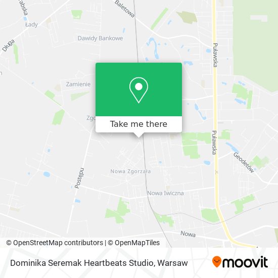 Dominika Seremak Heartbeats Studio map