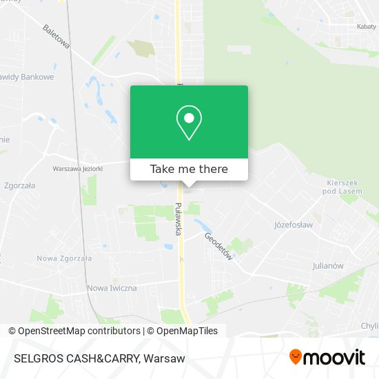 SELGROS CASH&CARRY map