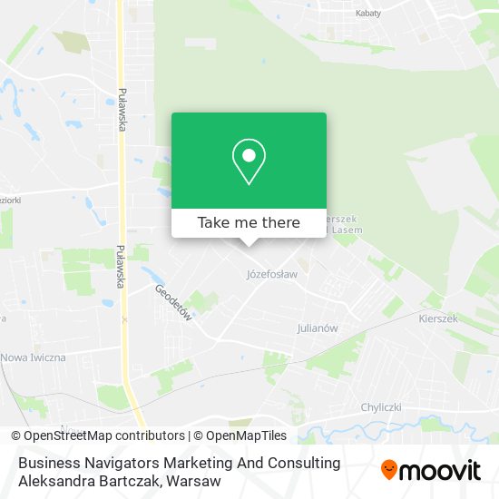 Business Navigators Marketing And Consulting Aleksandra Bartczak map