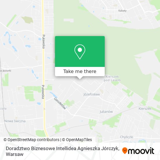 Doradztwo Biznesowe Intellidea Agnieszka Jórczyk map