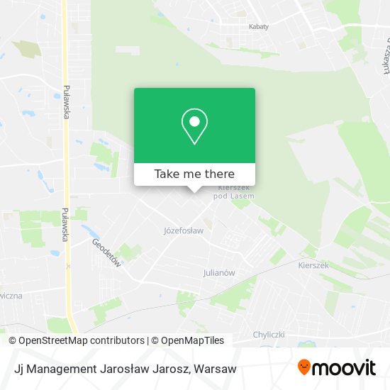 Jj Management Jarosław Jarosz map