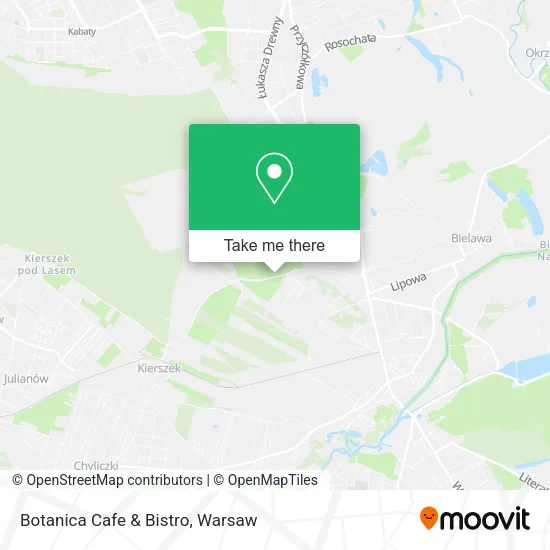 Карта Botanica Cafe & Bistro