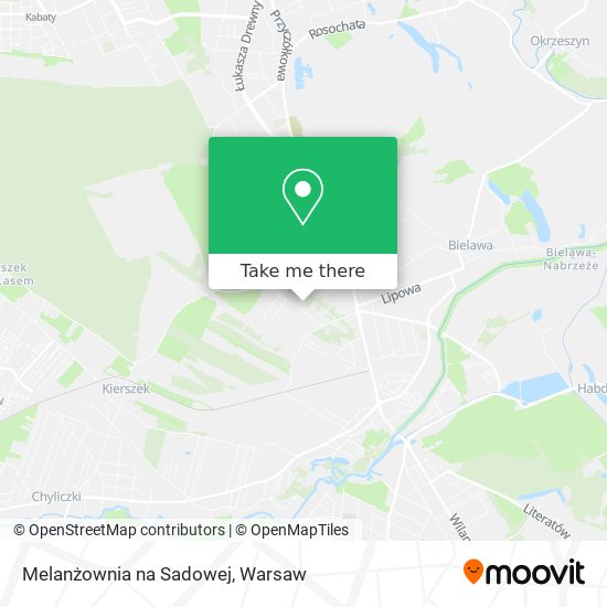 Melanżownia na Sadowej map