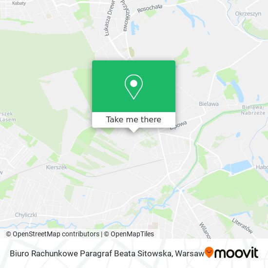 Biuro Rachunkowe Paragraf Beata Sitowska map