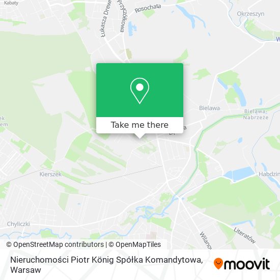 Nieruchomości Piotr König Spółka Komandytowa map