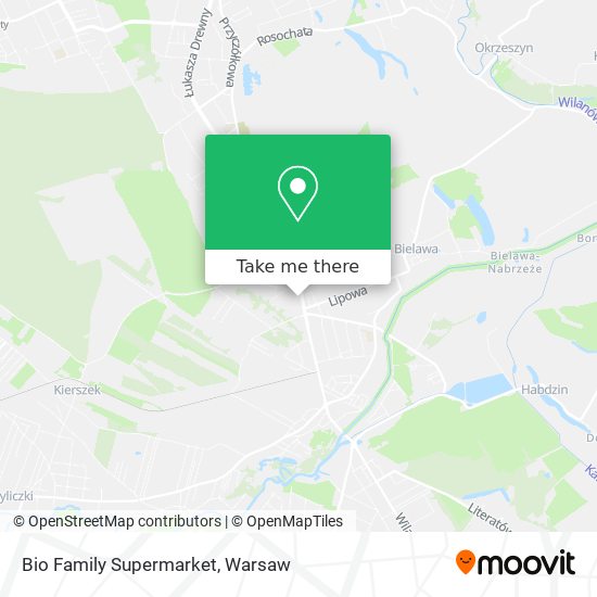 Bio Family Supermarket map