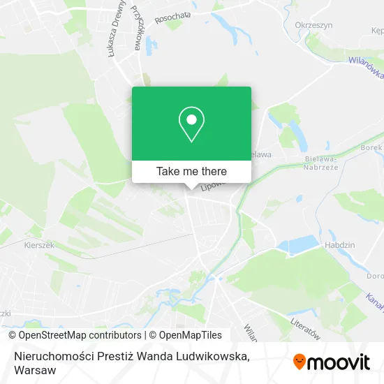 Nieruchomości Prestiż Wanda Ludwikowska map