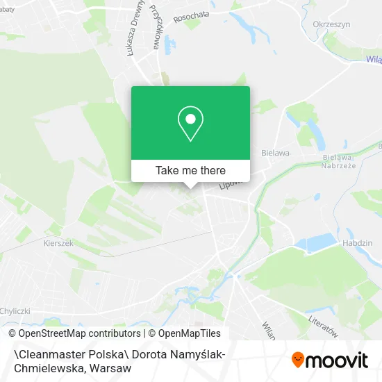 Карта \Cleanmaster Polska\ Dorota Namyślak-Chmielewska
