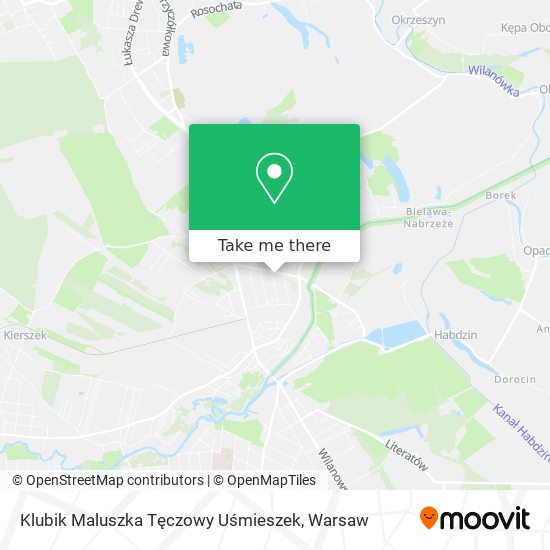 Klubik Maluszka Tęczowy Uśmieszek map