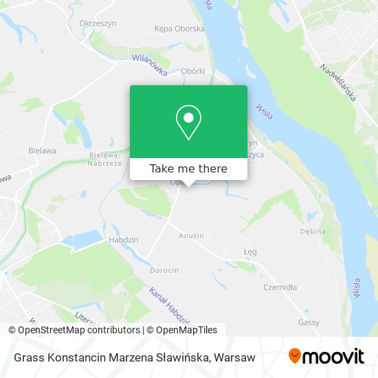 Grass Konstancin Marzena Sławińska map