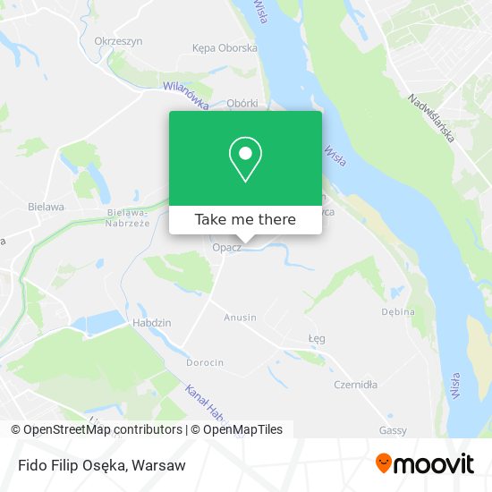 Fido Filip Osęka map