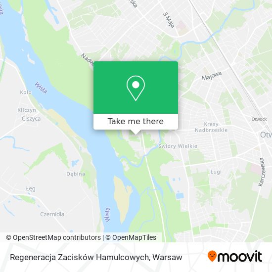 Regeneracja Zacisków Hamulcowych map