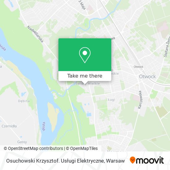 Osuchowski Krzysztof. Usługi Elektryczne map