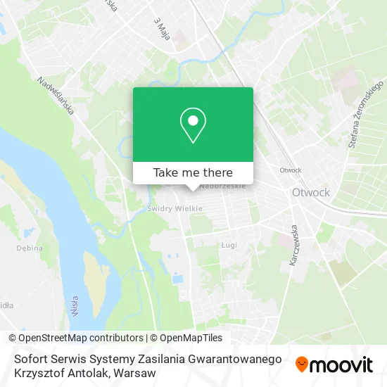 Sofort Serwis Systemy Zasilania Gwarantowanego Krzysztof Antolak map