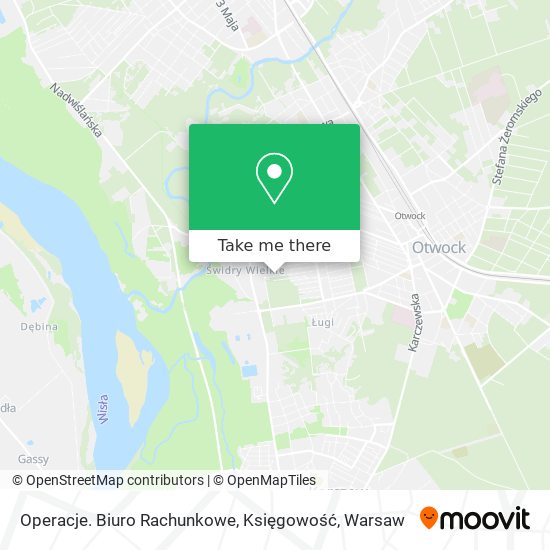 Operacje. Biuro Rachunkowe, Księgowość map