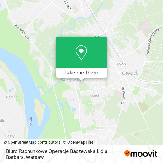 Biuro Rachunkowe Operacje Bączewska Lidia Barbara map