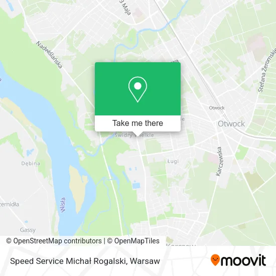 Карта Speed Service Michał Rogalski