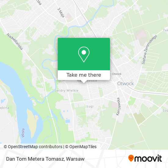 Dan Tom Metera Tomasz map