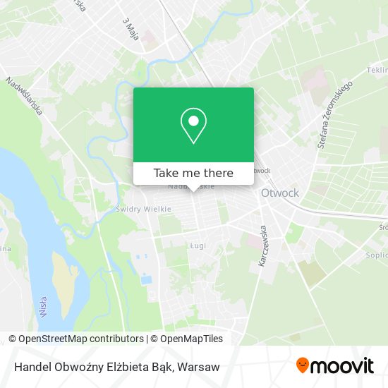 Handel Obwoźny Elżbieta Bąk map