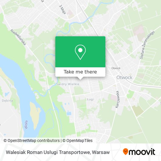 Walesiak Roman Usługi Transportowe map