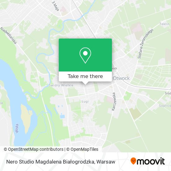 Nero Studio Magdalena Białogrodzka map