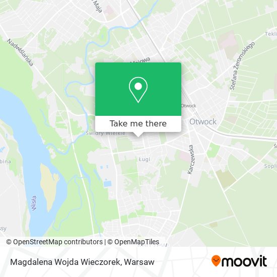 Magdalena Wojda Wieczorek map