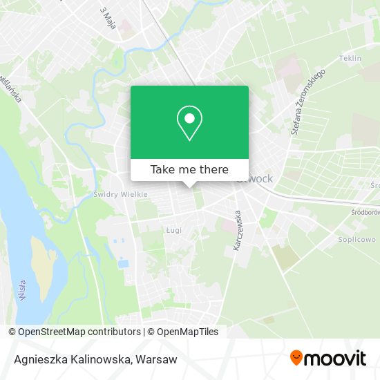 Agnieszka Kalinowska map