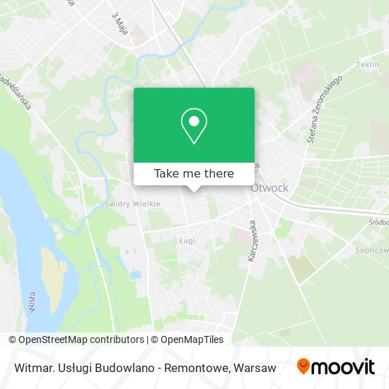 Witmar. Usługi Budowlano - Remontowe map