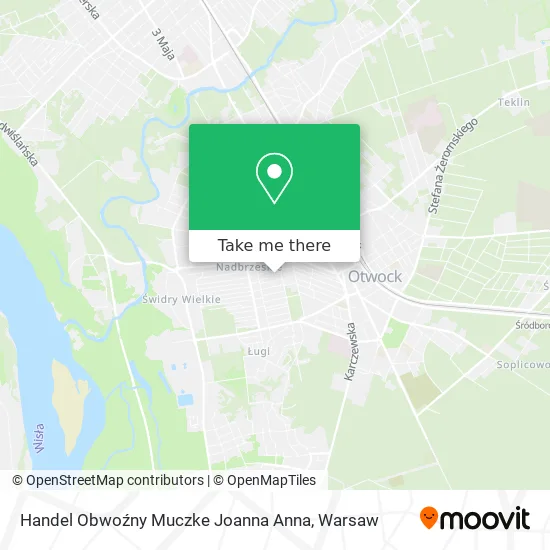 Карта Handel Obwoźny Muczke Joanna Anna