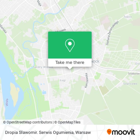 Dropia Sławomir. Serwis Ogumienia map