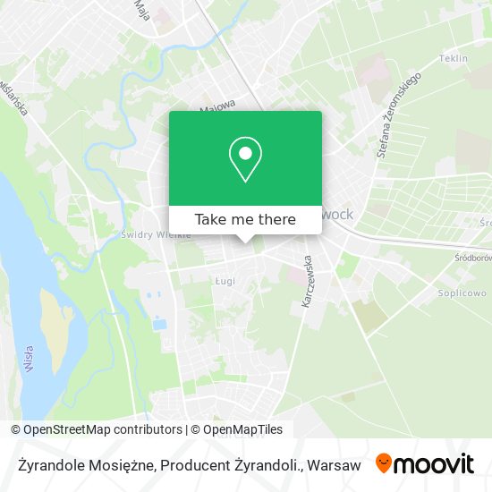 Карта Żyrandole Mosiężne, Producent Żyrandoli.