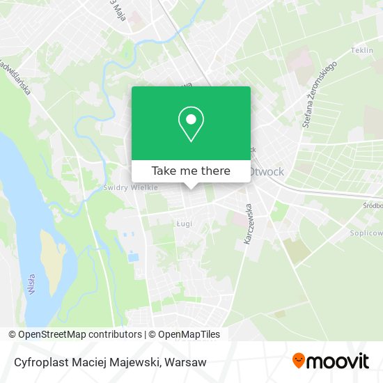 Cyfroplast Maciej Majewski map