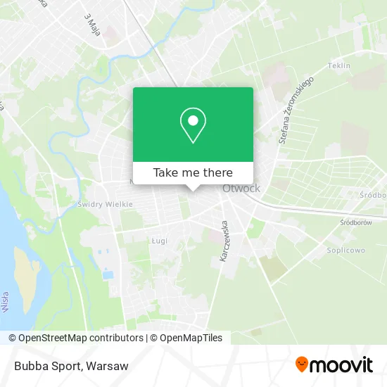 Карта Bubba Sport